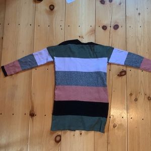 So Brand Striped Cardigan